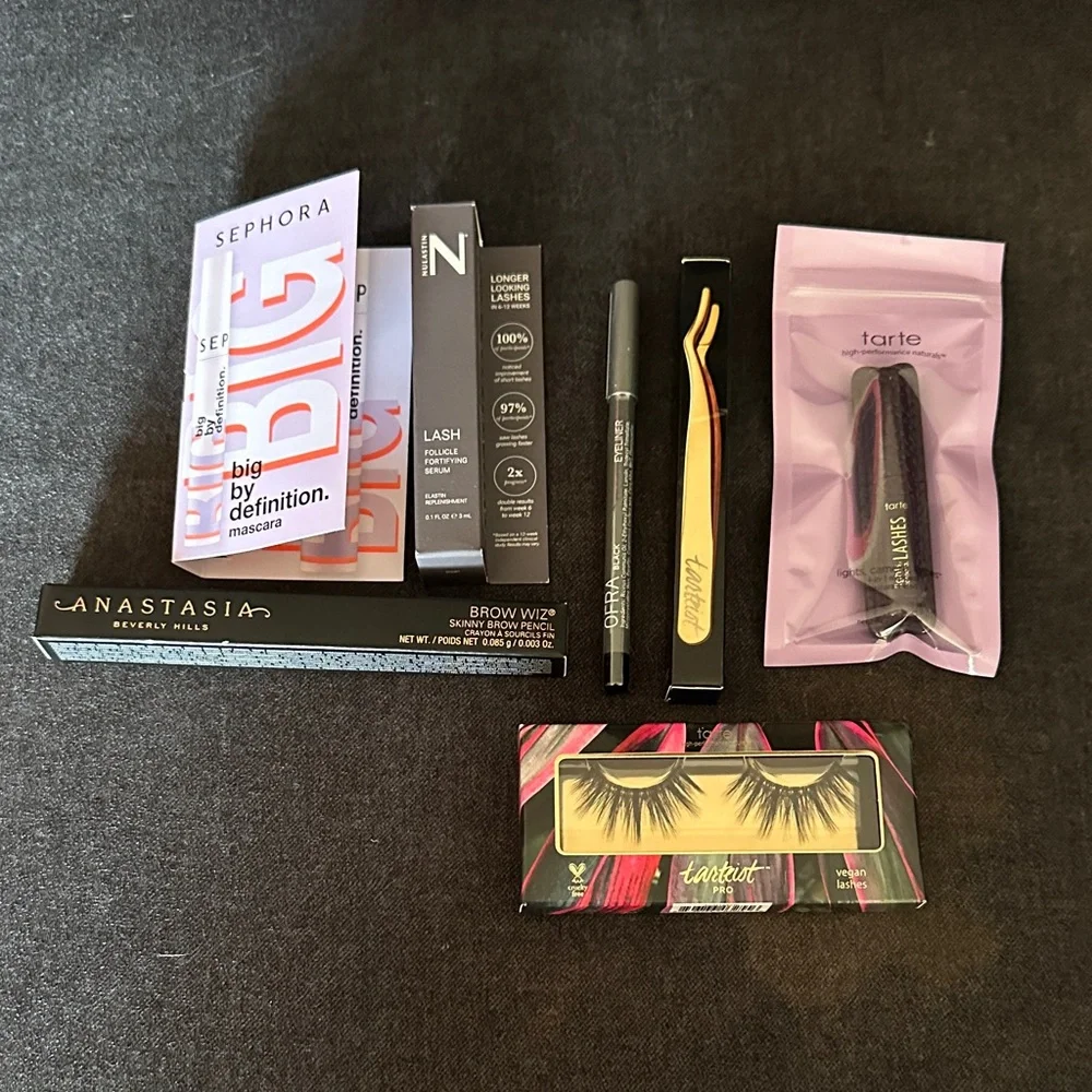 Makeup Set with Anastasia Brow Wiz and Tarte Lipstick - Eye Makeup Grab bag